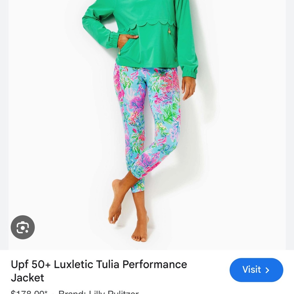 Lilly Pulitzer Tulia Jacket size XL - Picture 3 of 8